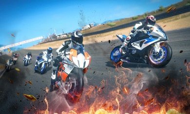 狂野摩托赛车截图3