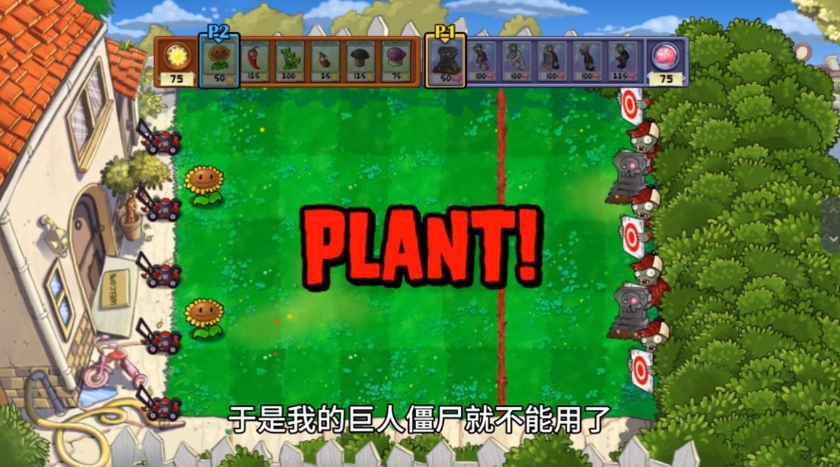 植物大战僵尸双人版两人控制