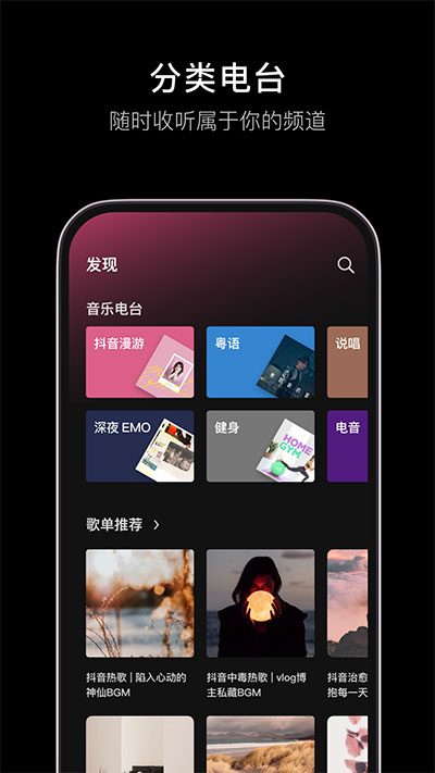 汽水音乐车载版横屏截图2