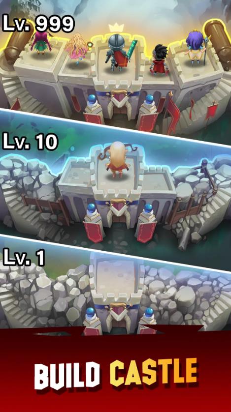 Knight War Idle Defense截图1