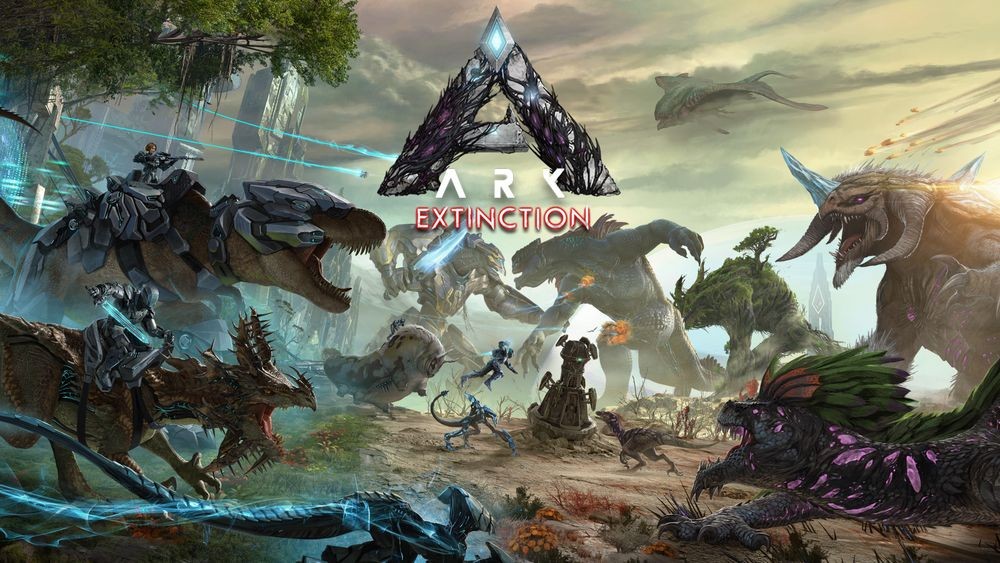 《ARK : Ultimate Mobile Edition》第三张扩充地图「灭绝 Extinction」现已推出