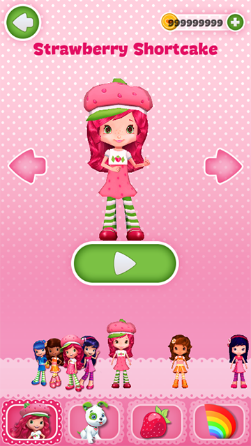 草莓女孩跑酷截图2