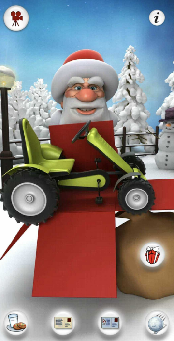 会说话的圣诞老人outfit7截图1