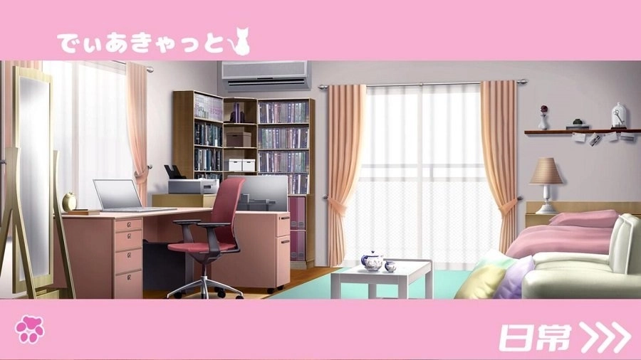 尽情在房间里玩耍