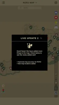 荒野大镖客2地图与追踪器截图4