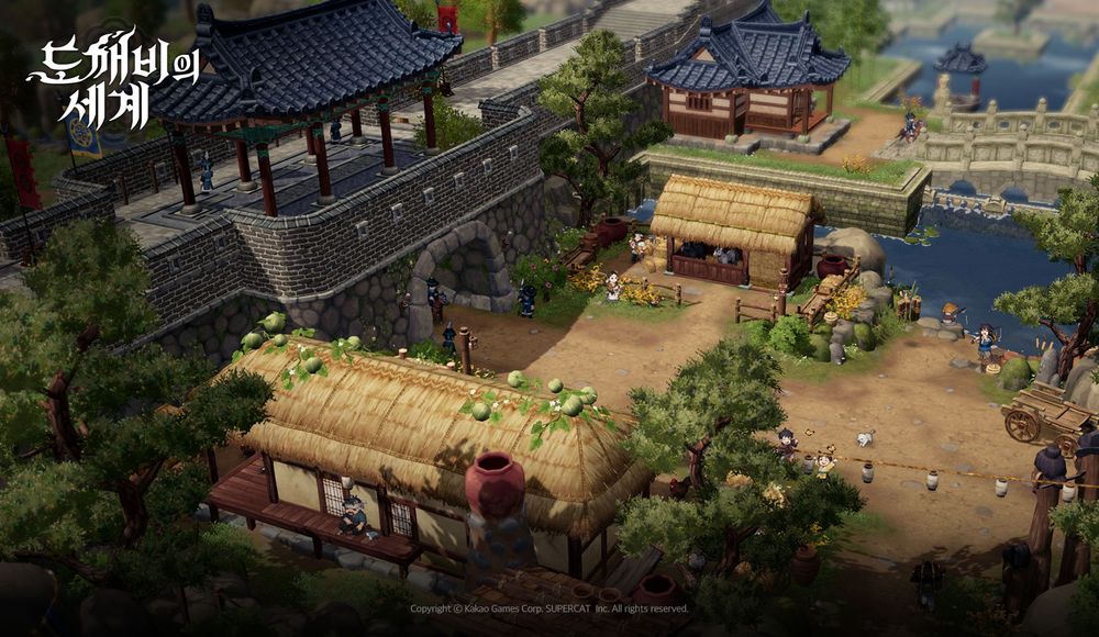 以韩国妖怪「多可比」为题材 MMORPG《多可比世界》释出场景截图