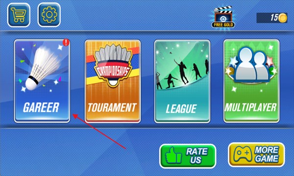 realbadminton羽毛球游戏