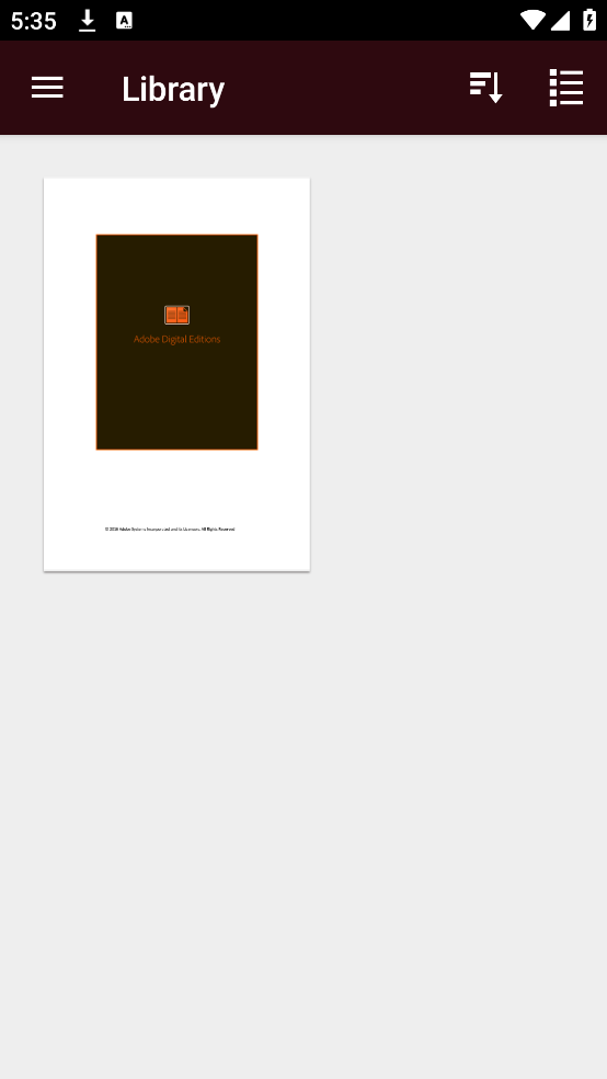 Adobe Digital Editions截图1