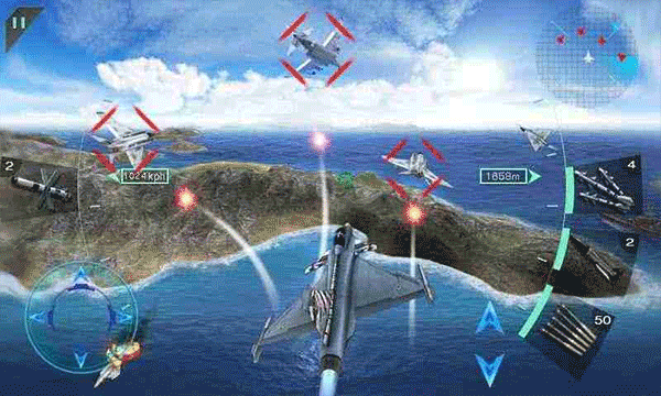 空中决战3D截图1