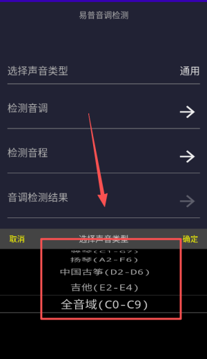 音调检测