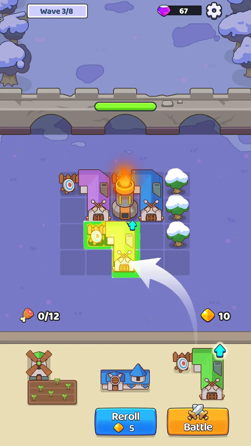 冰雪堡垒塔防截图4
